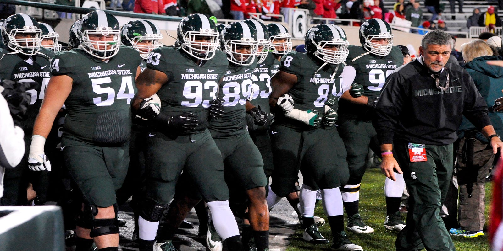 Michigan State Football S Ken Mannie Retires Staff In Limbo