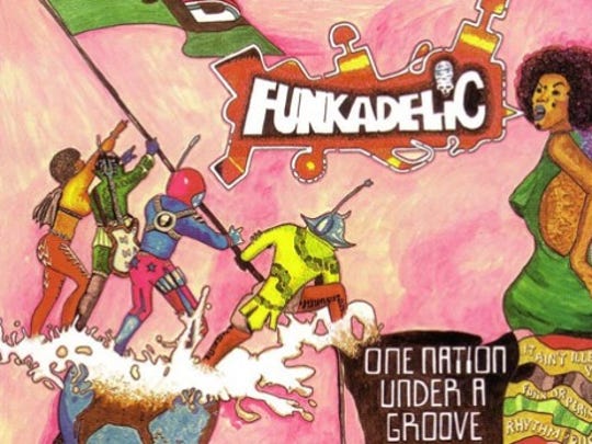 "One Nation Under A Groove," Funkadelic