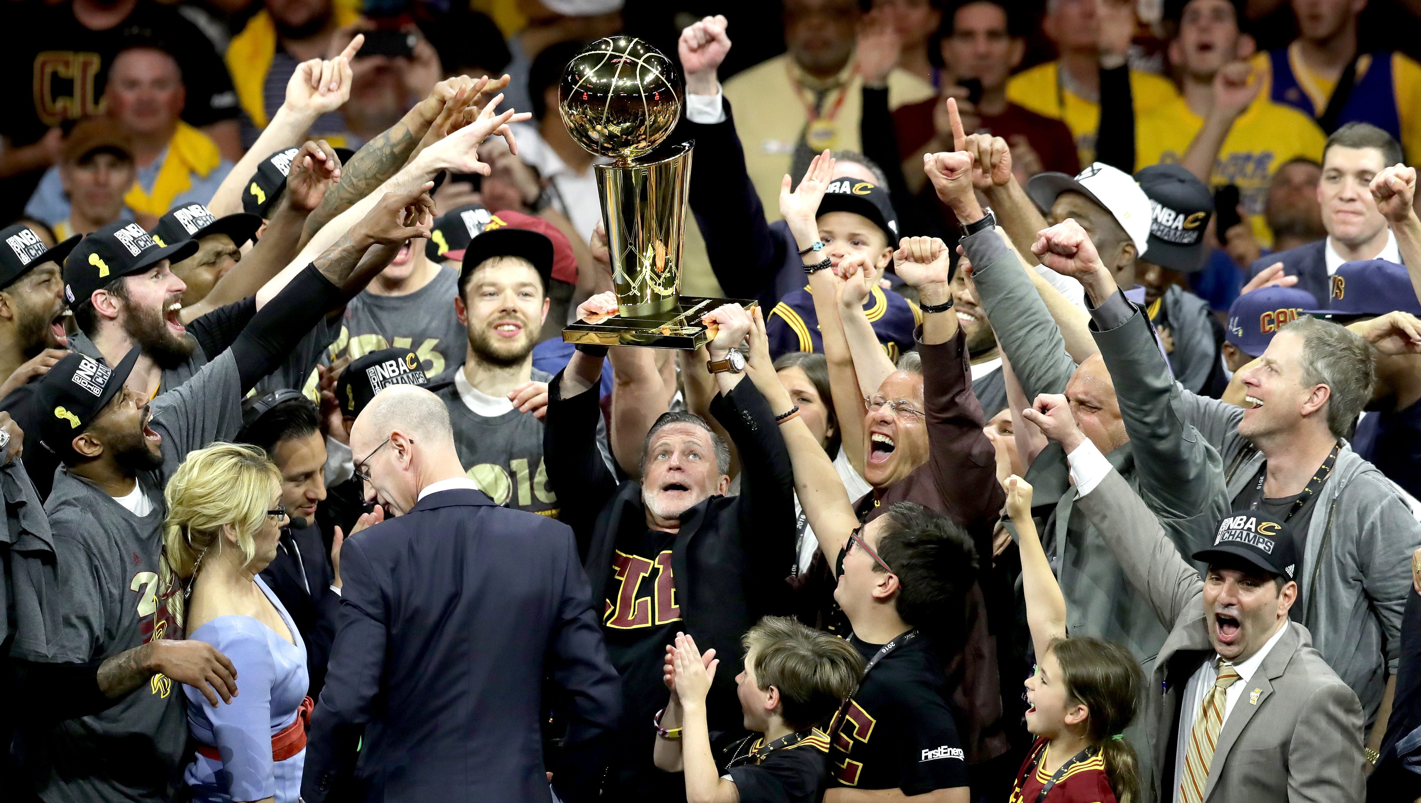 Dan Gilbert after Cavaliers win: 'God loves Cleveland, Ohio'