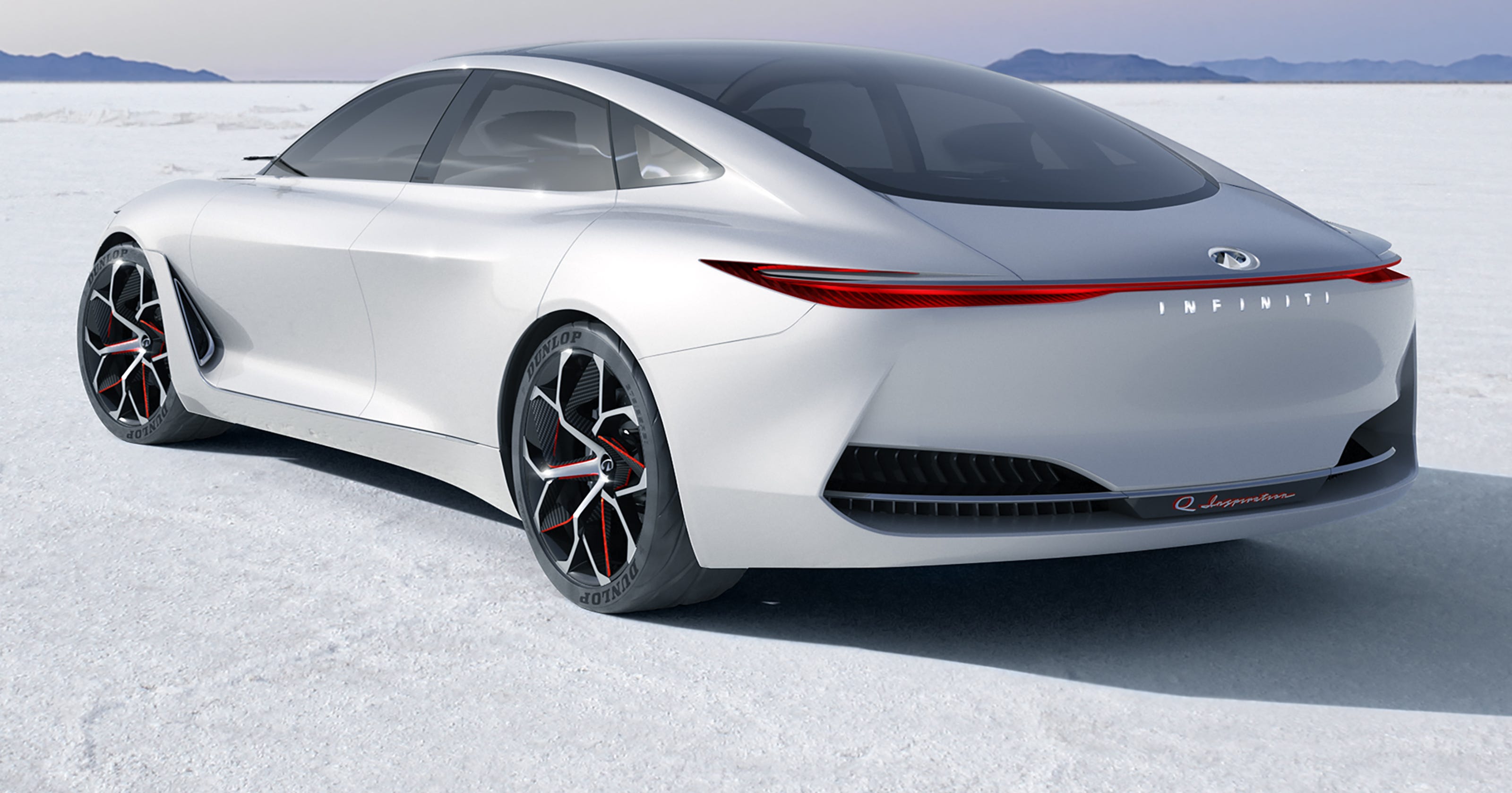 Infiniti gives first look at sleek sedan concept