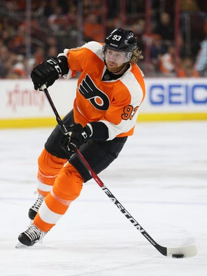 The Flyers' Jake Voracek’s will return to the lineup Saturday against the Penguins on a line with Matt Read and Nick Cousins.