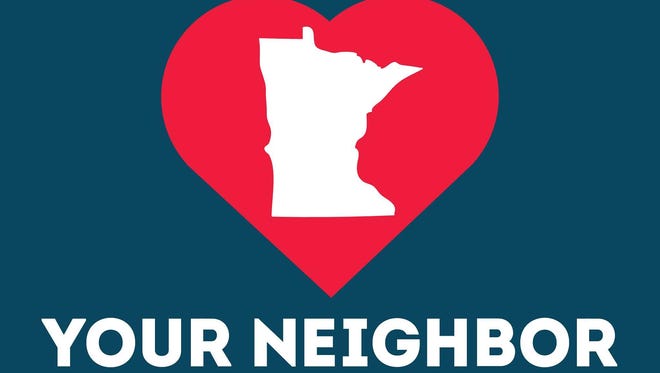 UniteCloud will be giving out "Love your neighbor" signs at its event Sambusa Sunday on Dec. 16.