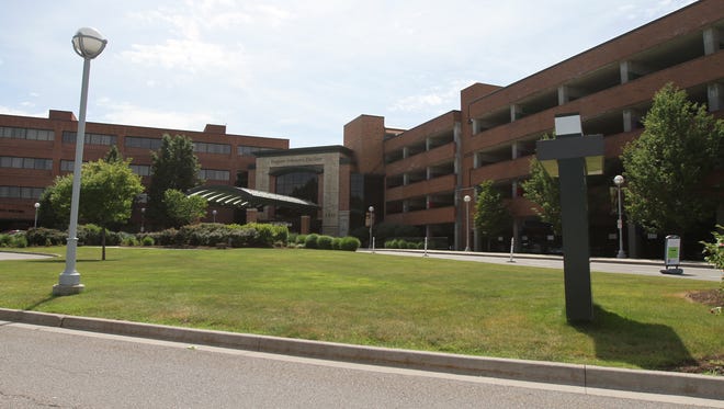 Rochester General Hospital's main entrance on July 1, 2014.