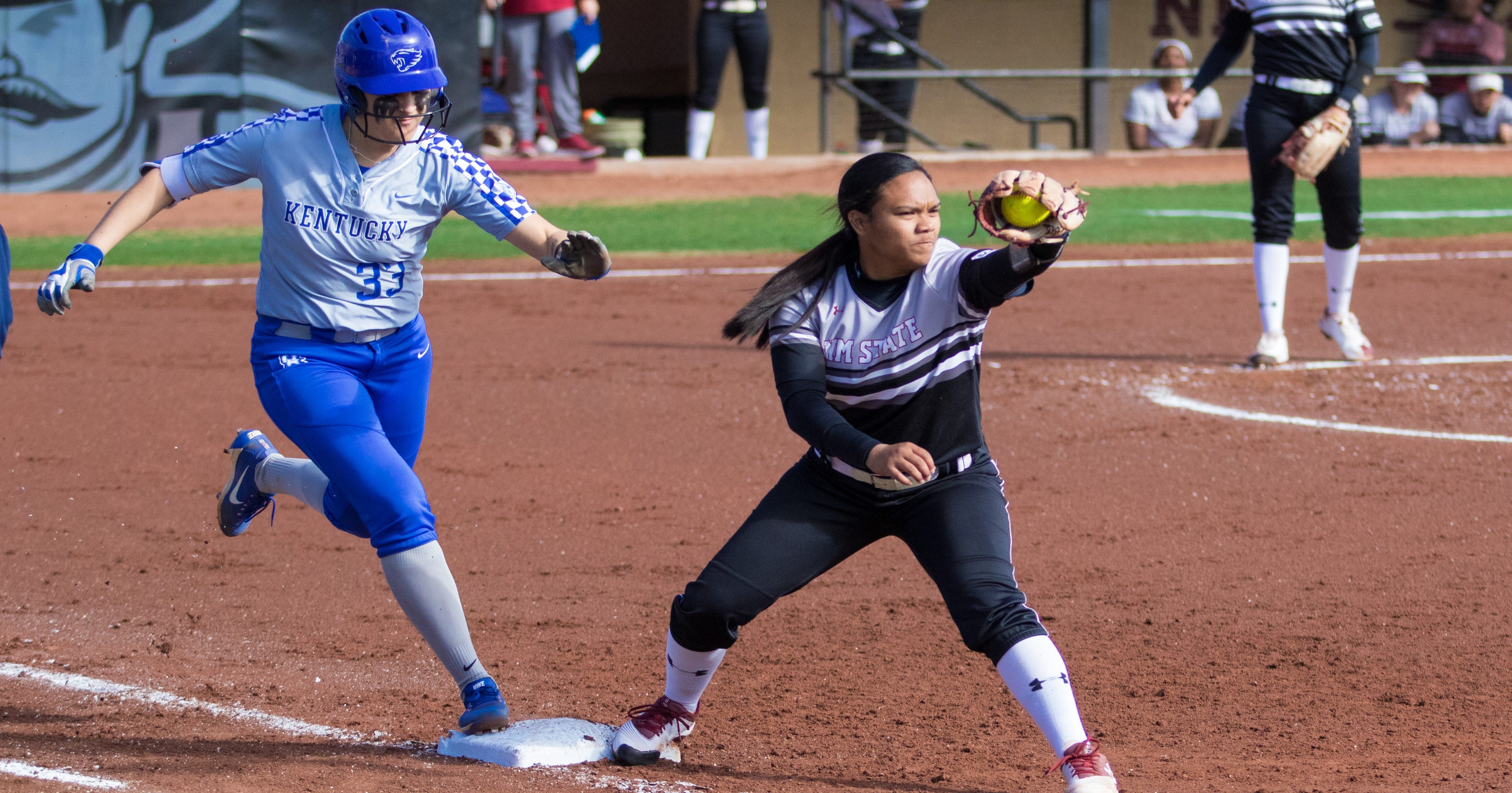 New Mexico State softball starts 2018 by taking 2 of 3 ...