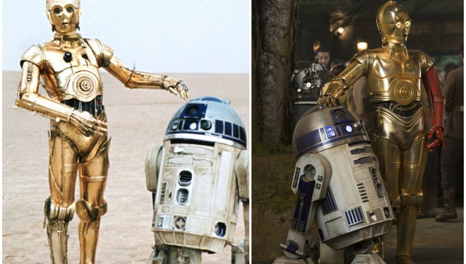 Geven heerlijkheid compleet Anthony Daniels confirms it: C-3PO's always had a silver leg... 'til now