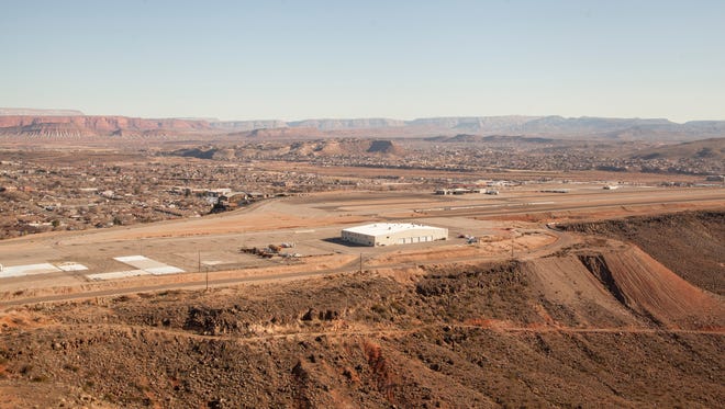 City officials stuck a deal this week to start selling off the "Ridgetop Complex" that once housed the St. George Municipal Airport to make room for a new business and technology park.
