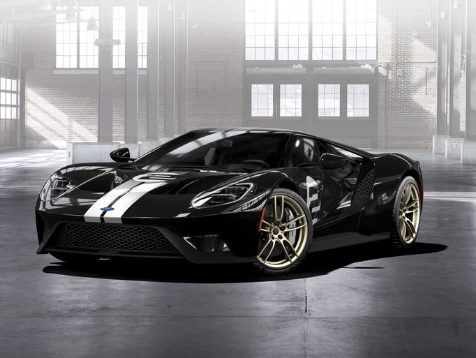 Ford has unveiled a special-edition GT supercar for