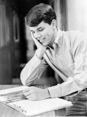 West High School student Rod McCallum in December 1965.