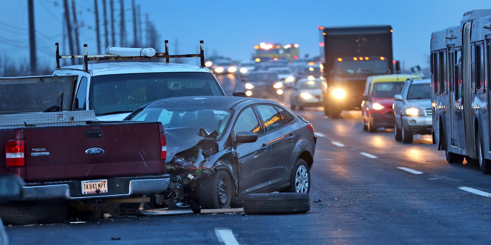 Ice Brings Slick Roads And Scattered Power Outages