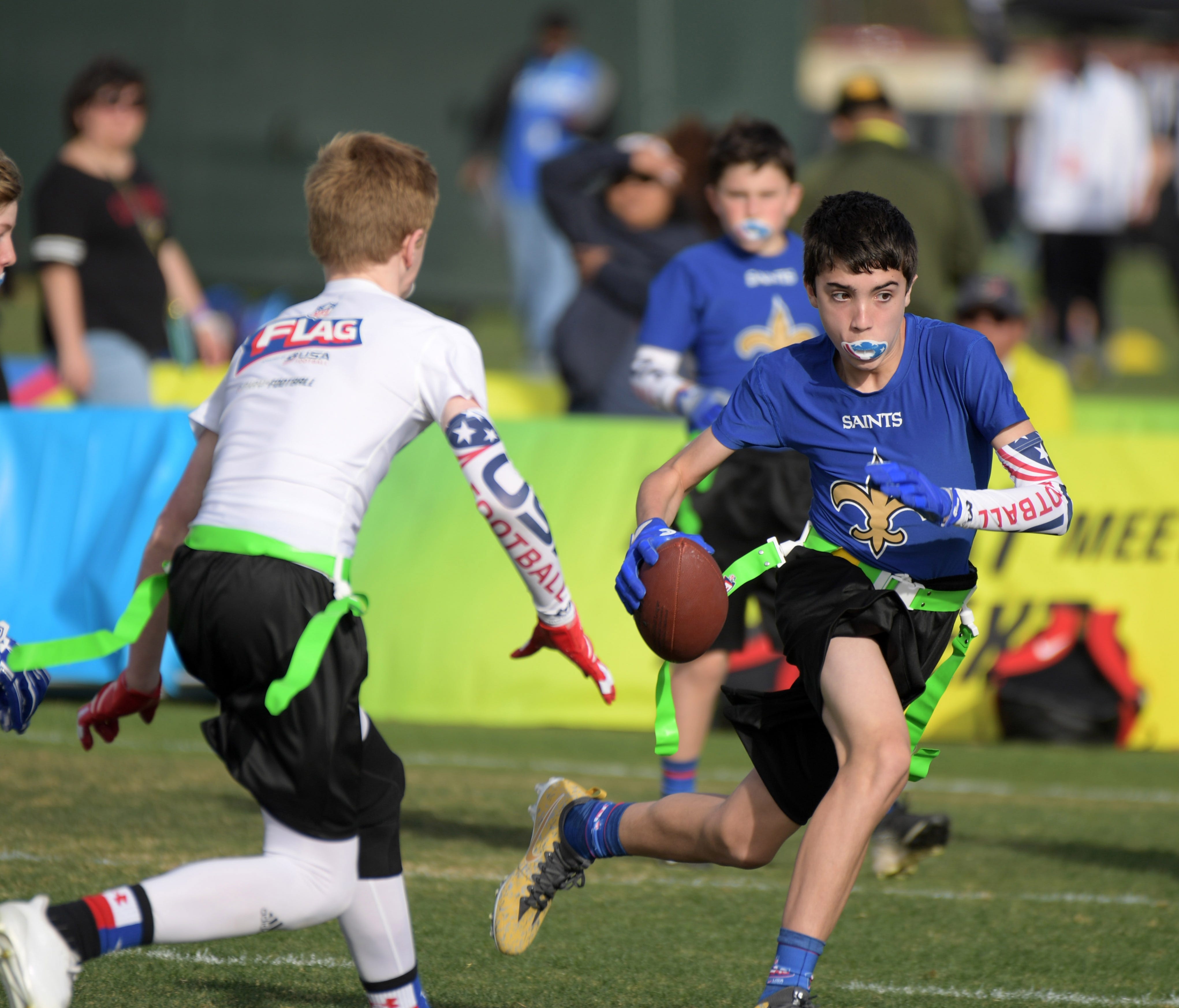 Flag football in Kissimmee, Fla.