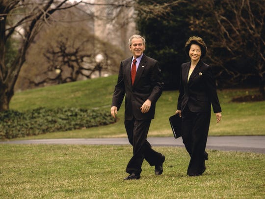 Elaine Chao understands 'being on the outside.' Why that helps her connect with Trump