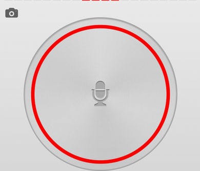 A screenshot of the push-to-talk app Zello.