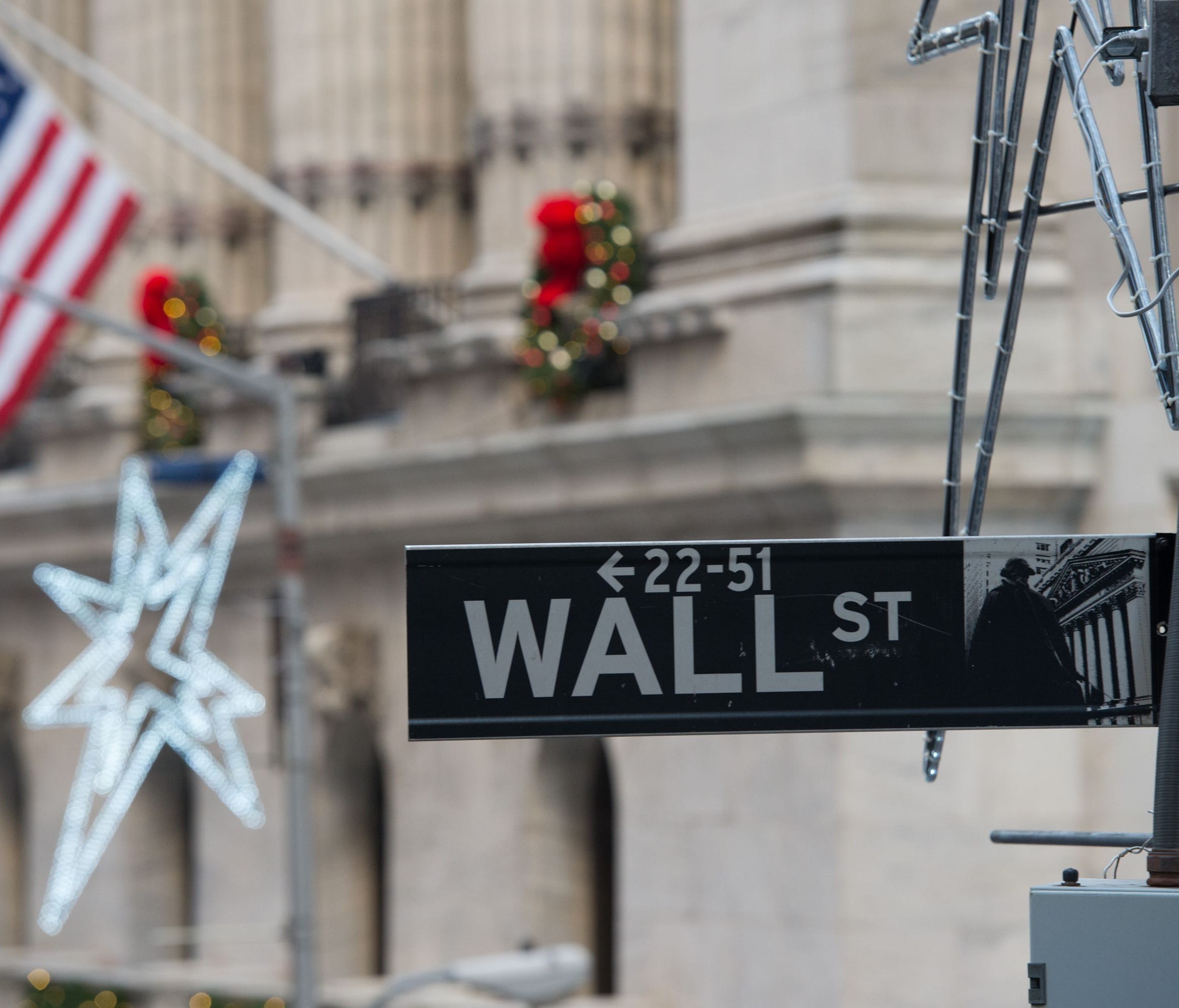 The New York Stock Exchange on January 2, 2018.