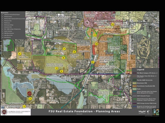 FSU Planning Map