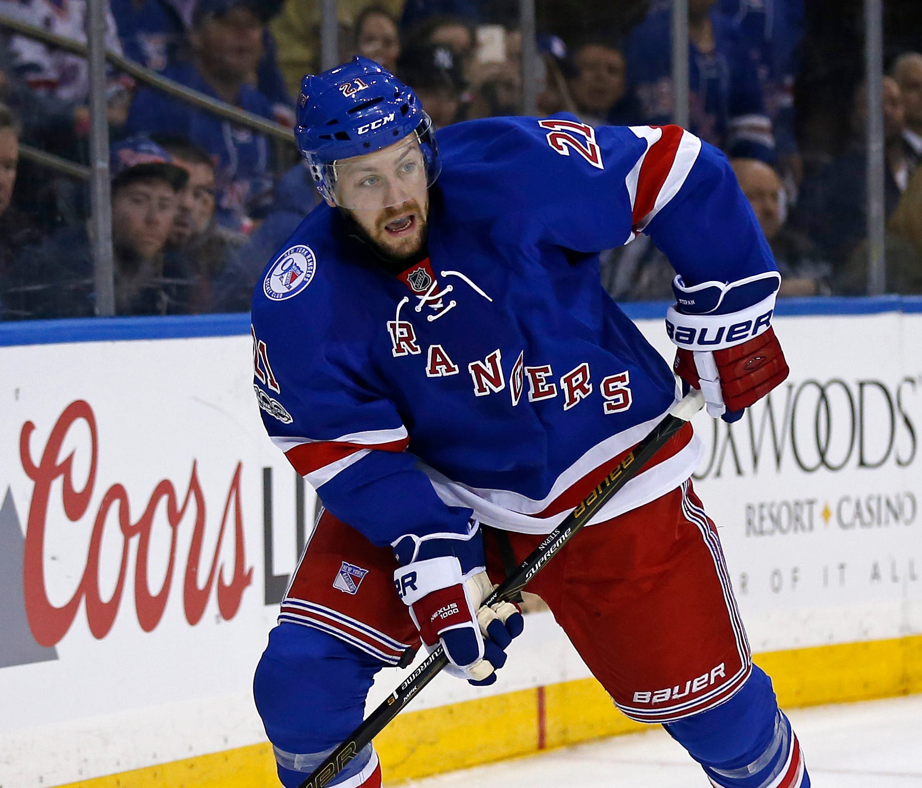 Derek Stepan will become the Arizona Coyotes' first-line center.