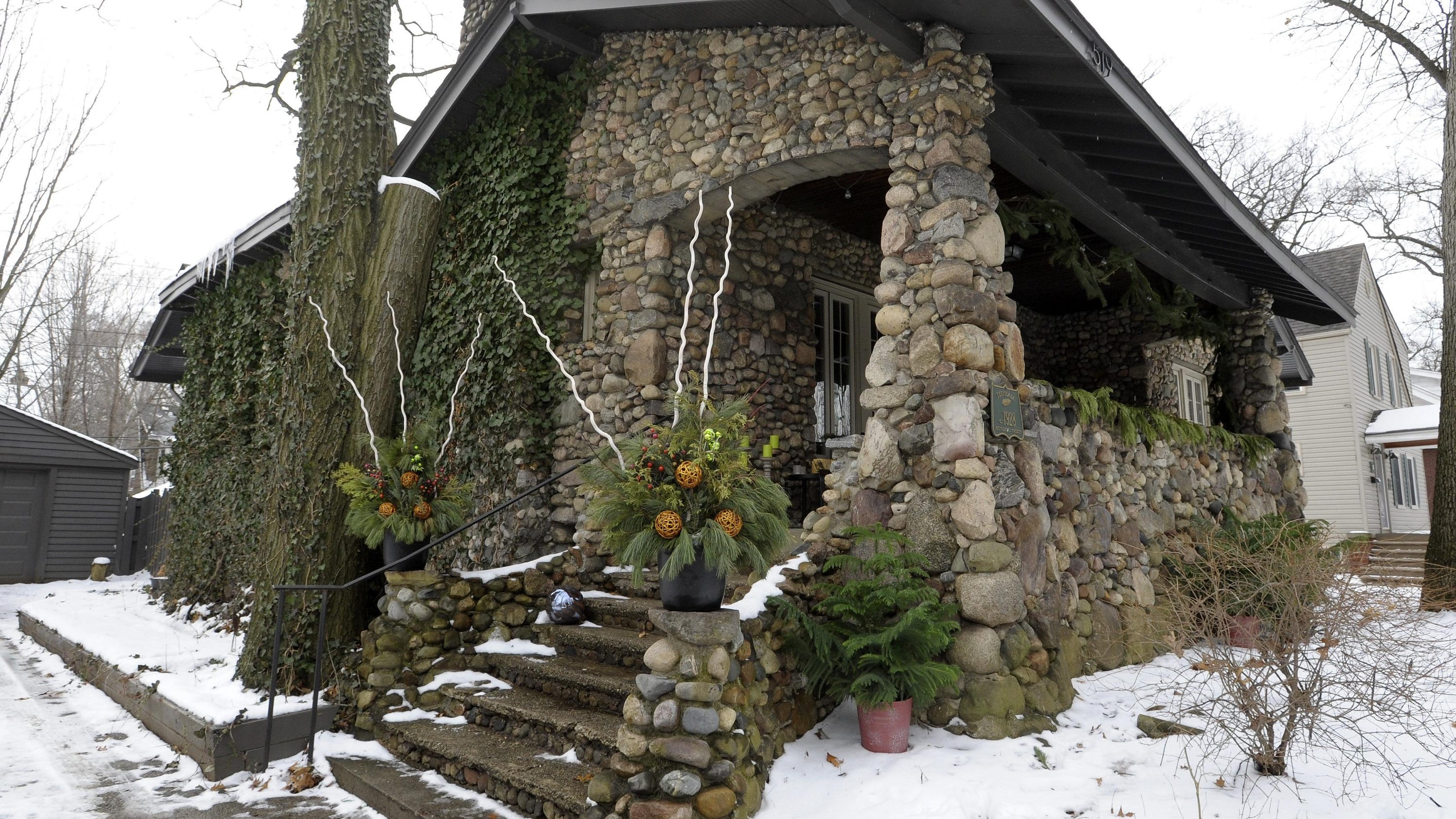 Ferndale stone house Artistry in motion