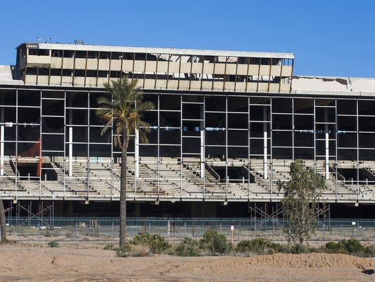 These are the remains of the Phoenix Trotting Park