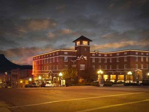 The Hassayampa Inn in Prescott was designed by architect