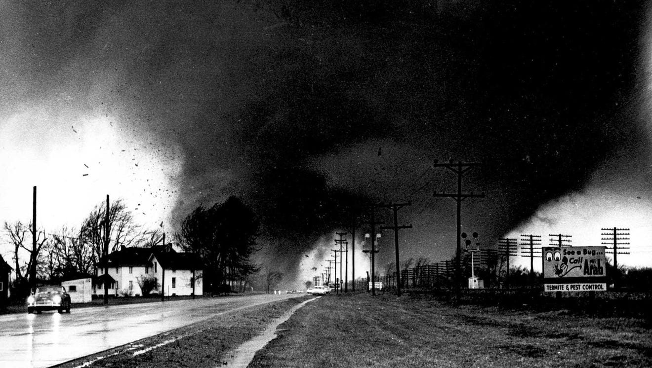 Retro Indy Indiana's deadliest tornadoes