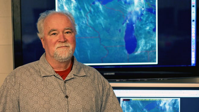 NOAA physical scientist Brad Pierce. 