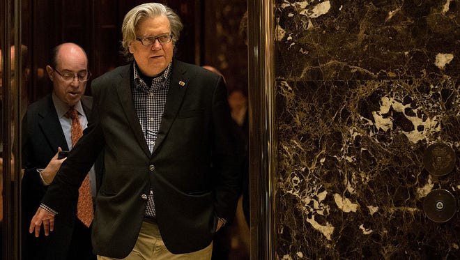 President-elect Donald Trump has named Steve Bannon chief strategist and senior counselor.