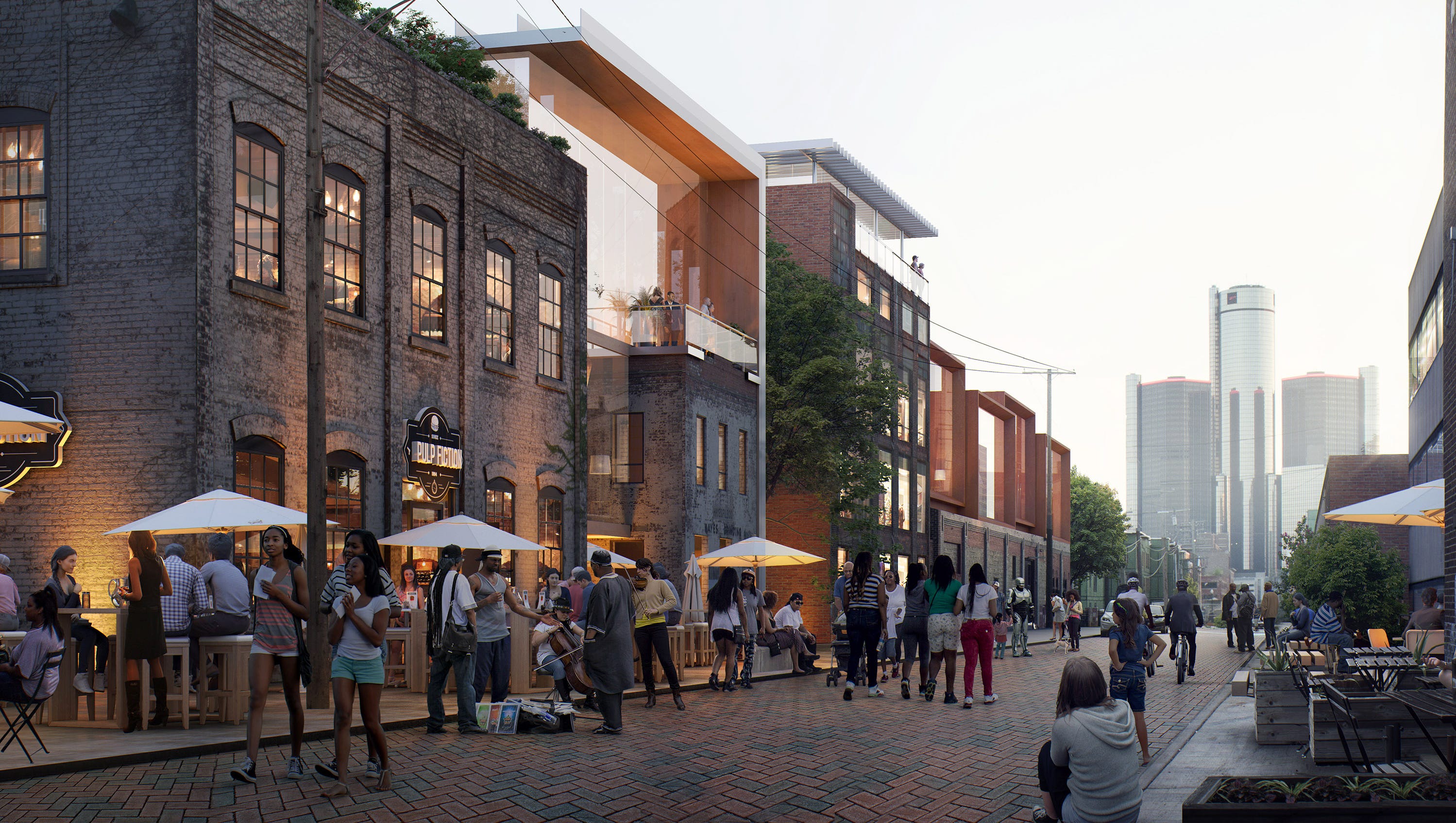 Detroit S Riverfront Plan Includes A Beach More Parks Fewer Condos