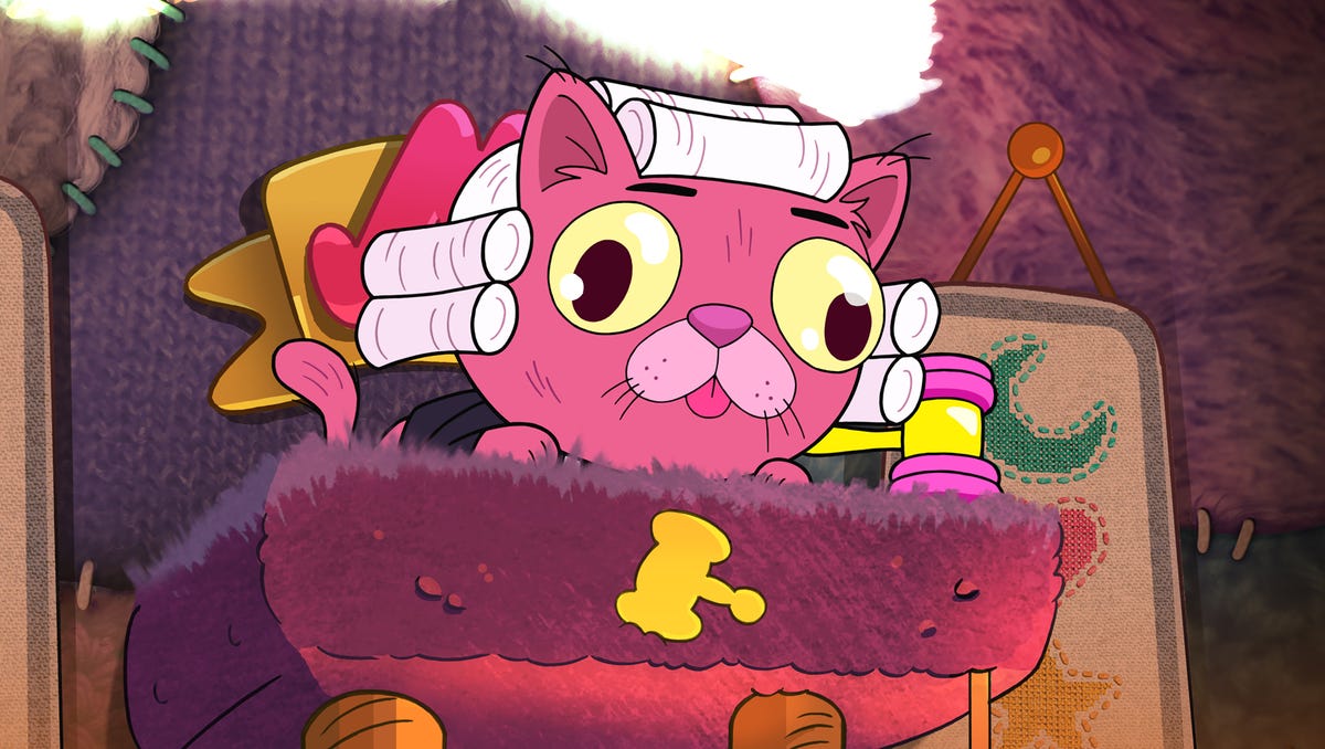 First Look Jon Stewart S A Cartoon Kitty In Gravity Falls