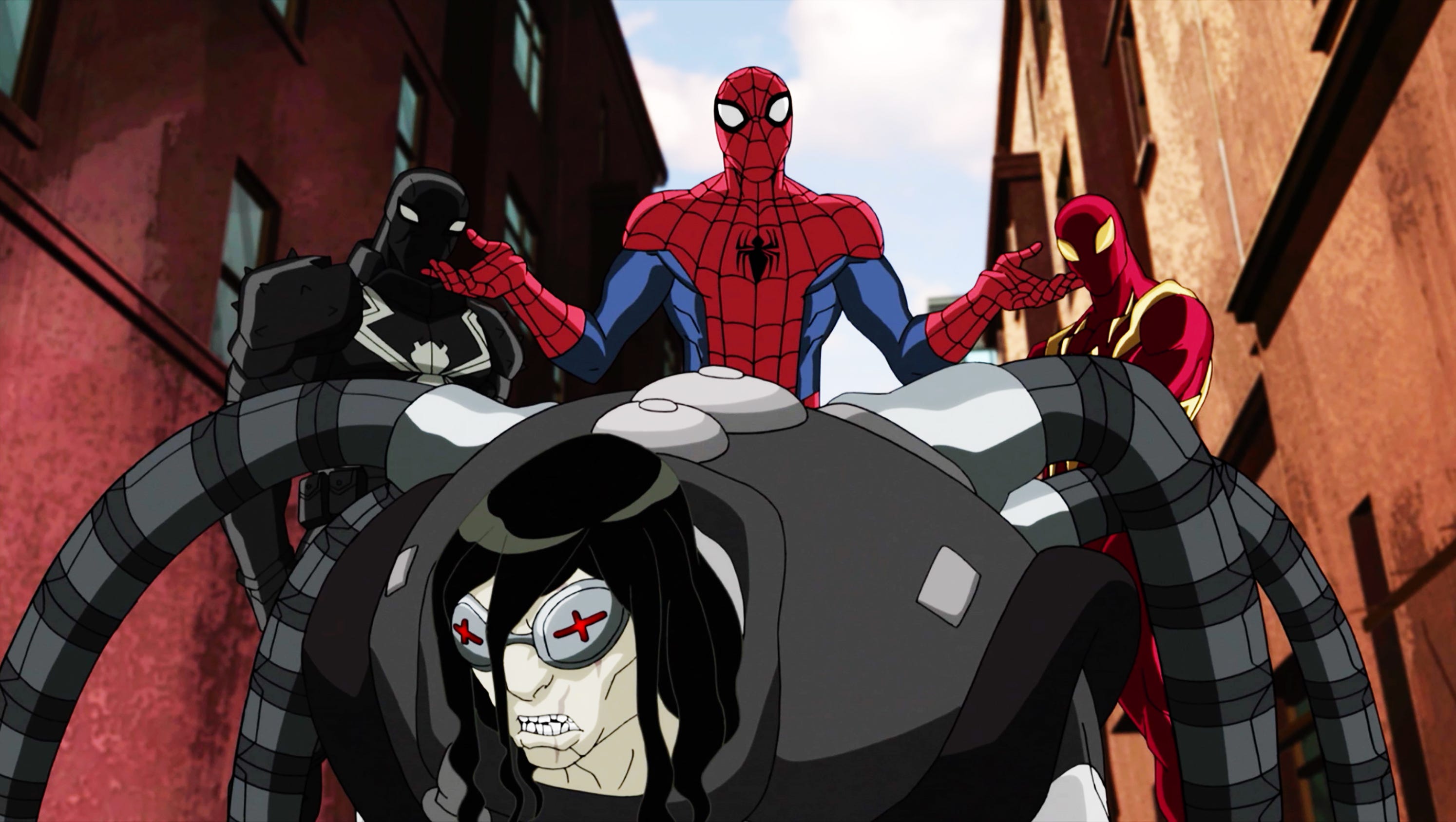 First Look Animated Avengers Spider Man Expand Worlds