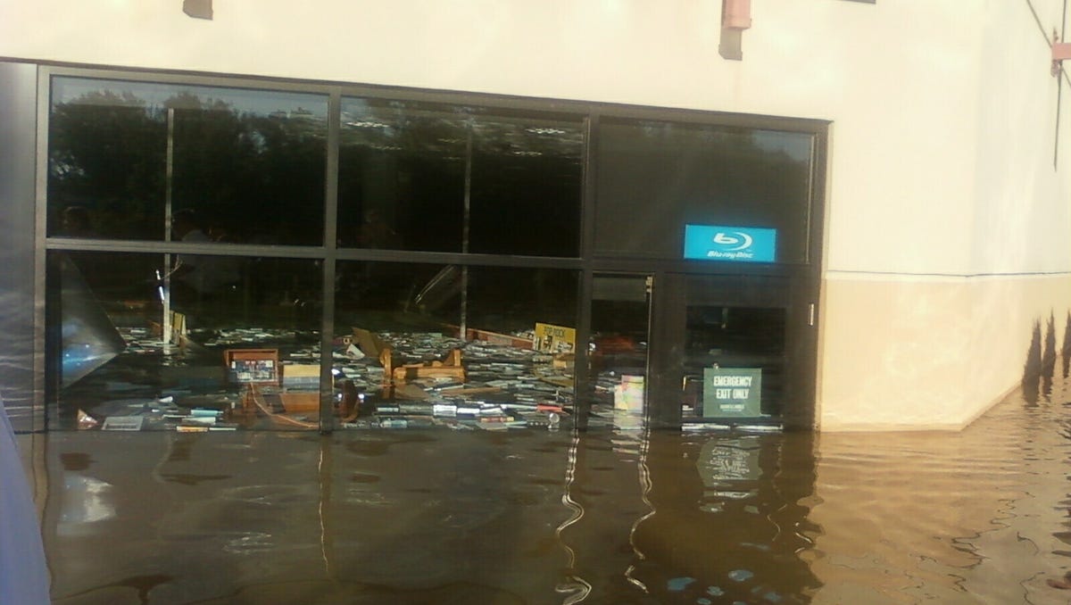 Opry Mills Mall flood damage