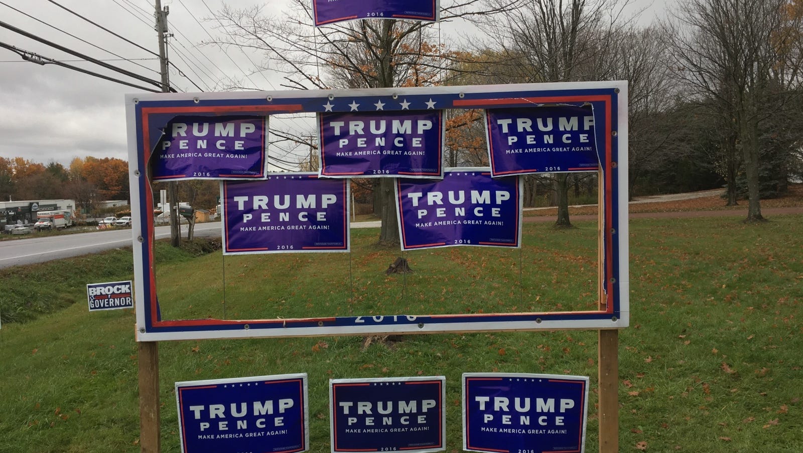 Vermont Sees Rash Of Trump Sign Thefts
