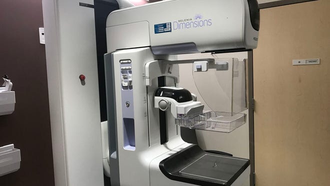 Banner Health's new 3D mammography machine in Fort Collins.
