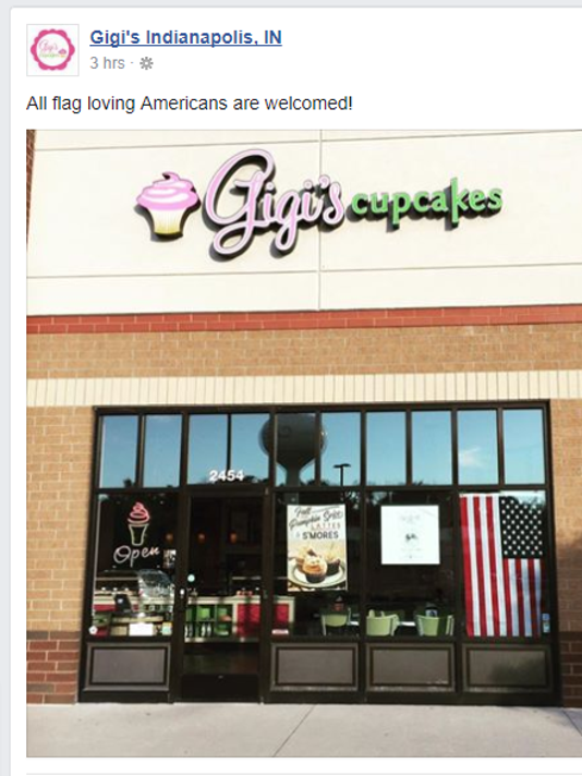 Local Cupcake Shop Causes Commotion With All Flag Loving