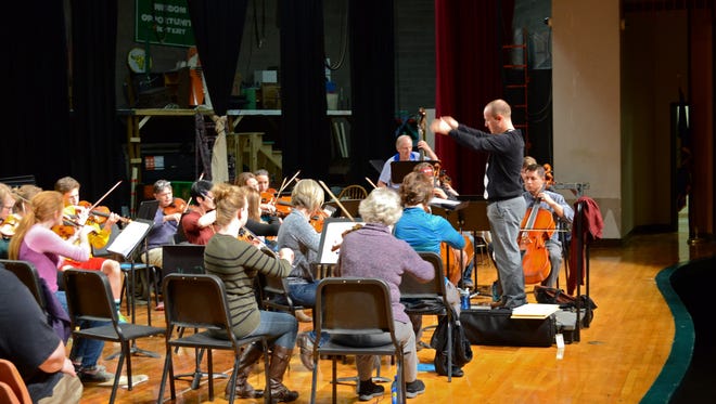 Steve Olson directs the Steve Olson Orchestra, which he formed after making a Christmas album last September.