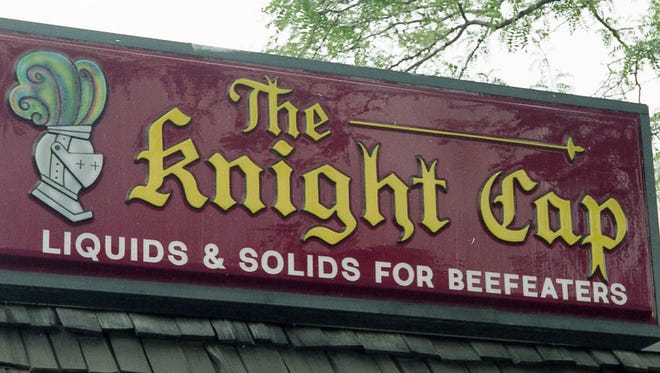 The Knight Cap in downtown Lansing, 1997.