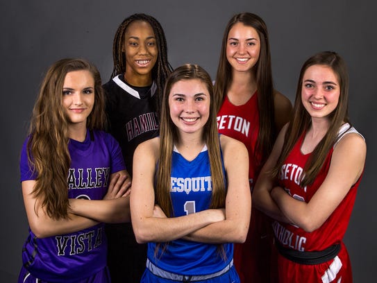 The 2016-17 All-Arizona Girls Basketball Team, from