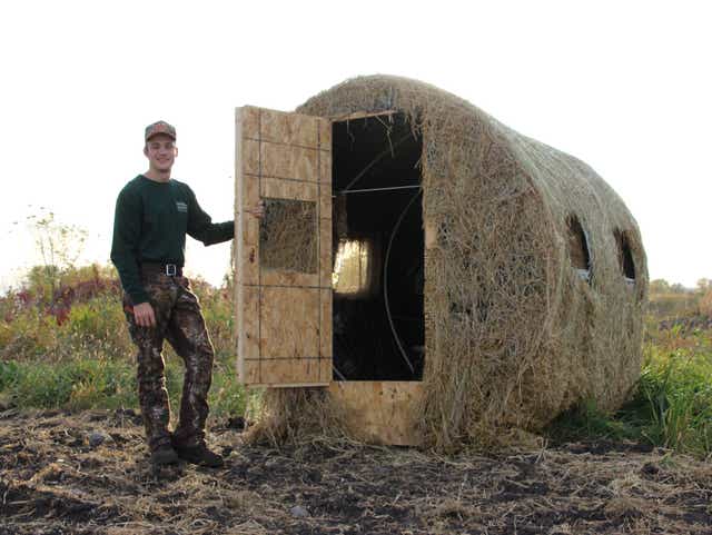 Hunters Unique Deer Stands Hold Stories Plus Heat