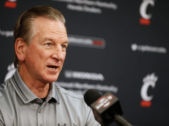 Former University of Cincinnati football coach Tommy Tuberville