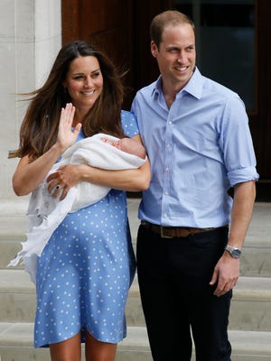 A mere month (plus) ago, Duchess Kate looked like this.