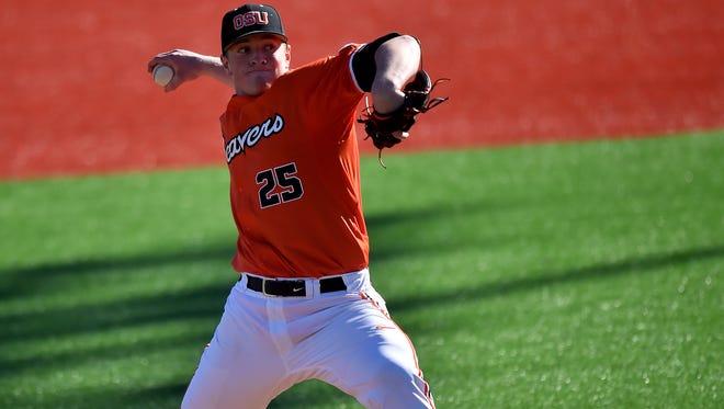 OSU right-hander Drew Rasmussen will be on the hill for Game 1 at California
