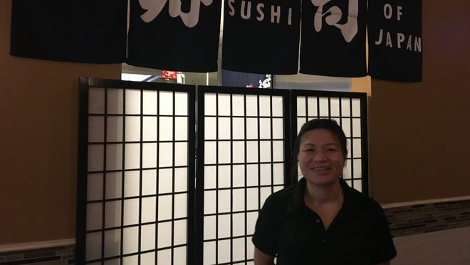Nancy Xia owns Kyoto Sushi & Hibachi Express.