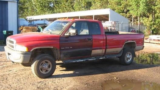 Wood County deputies seized this pickup they say was used in a burglary in Saratoga Friday morning.