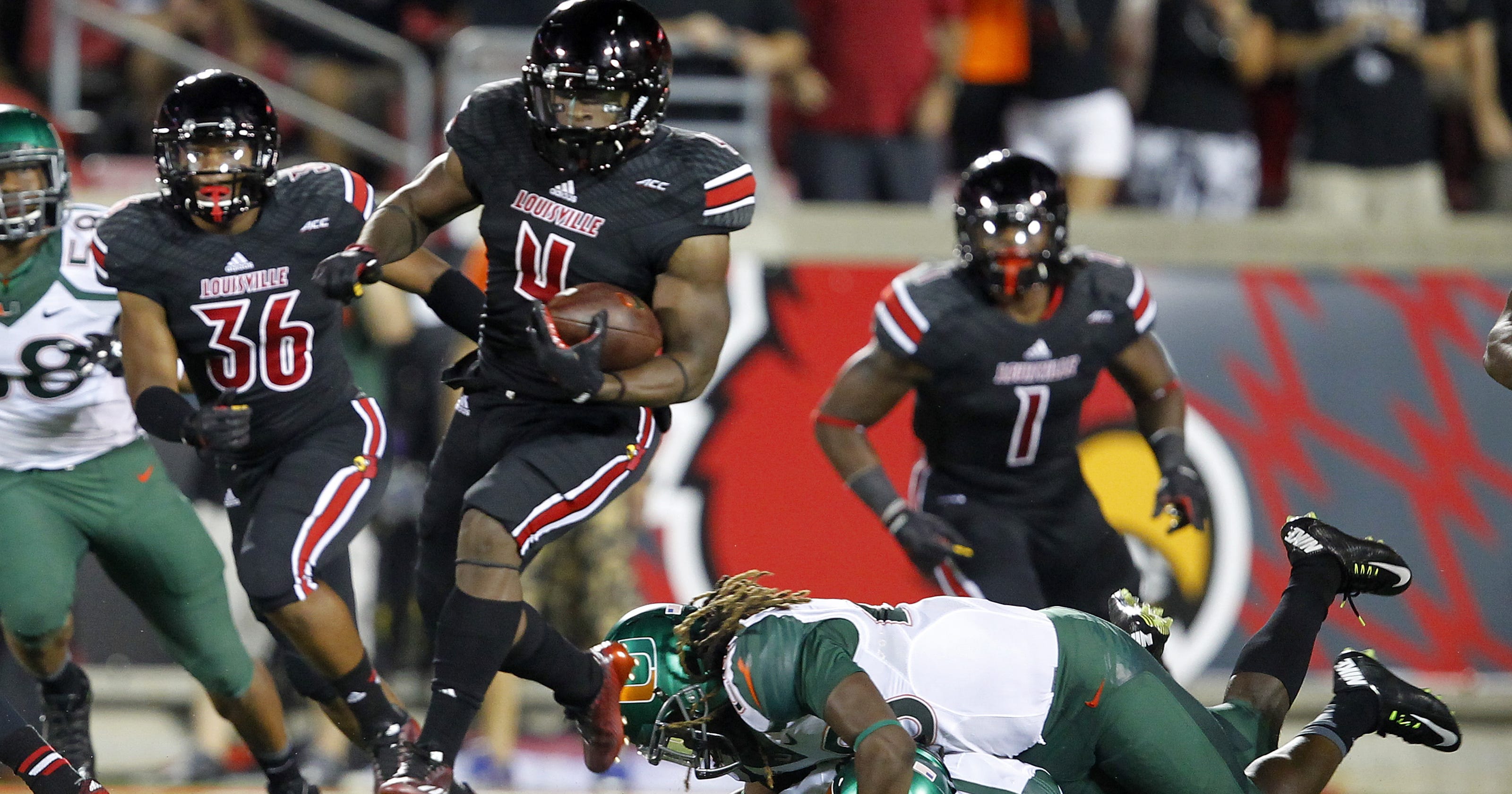 Highlights Louisville football knocks off Miami in ACC opener