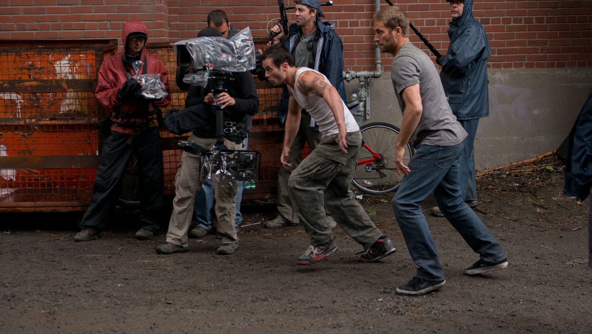 Paul Walker reached action heights in ‘Brick Mansions’