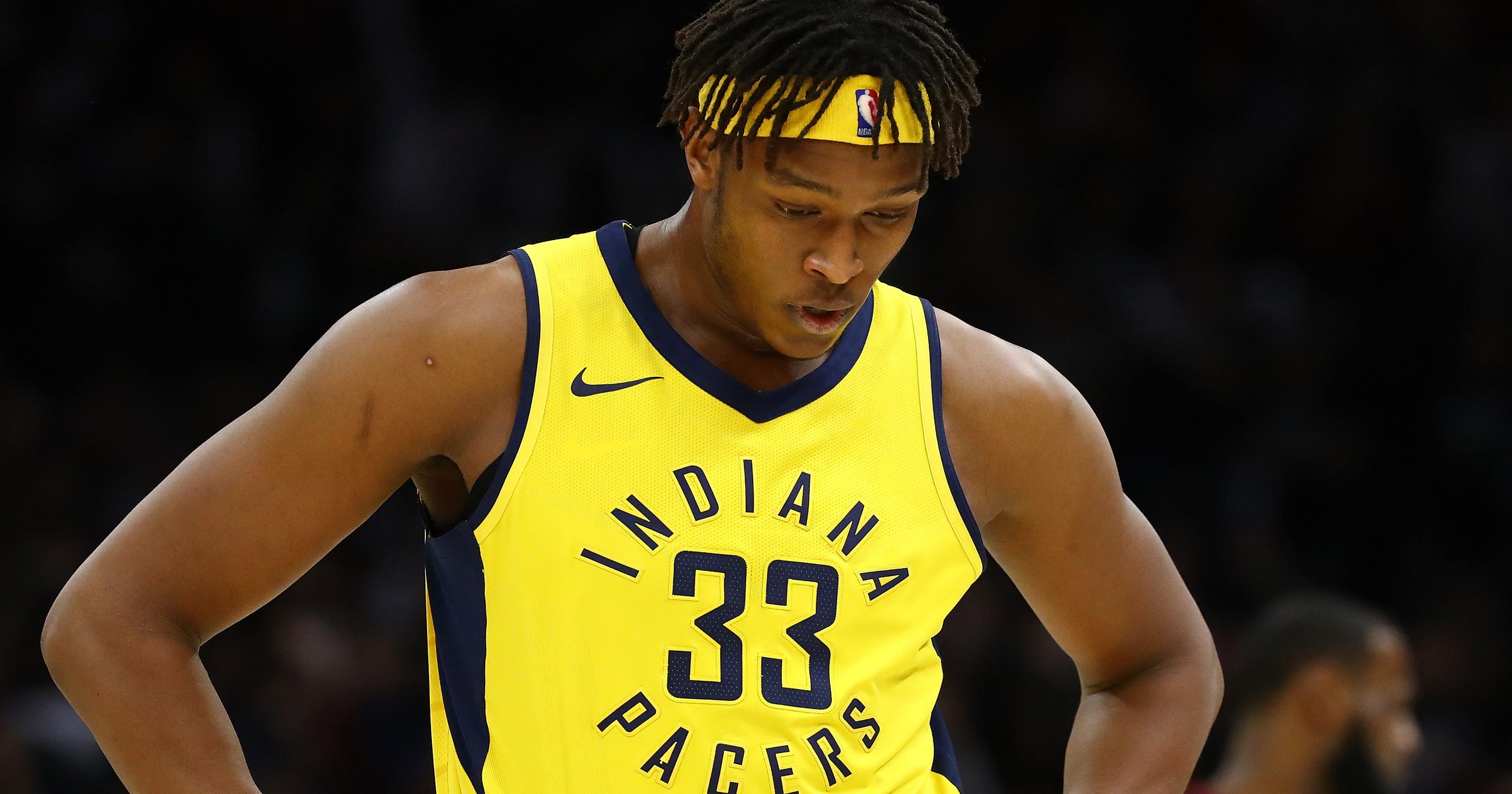 Myles Turner is ripped now