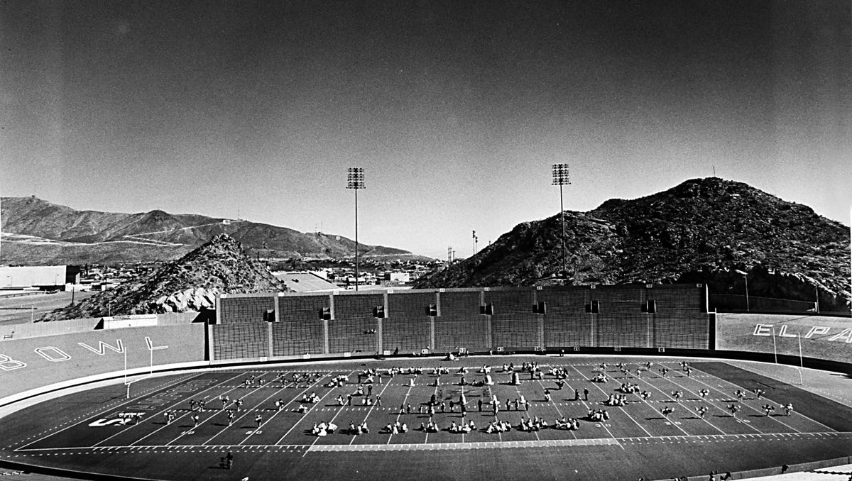 The Sun Bowl in El Paso Photos through the years
