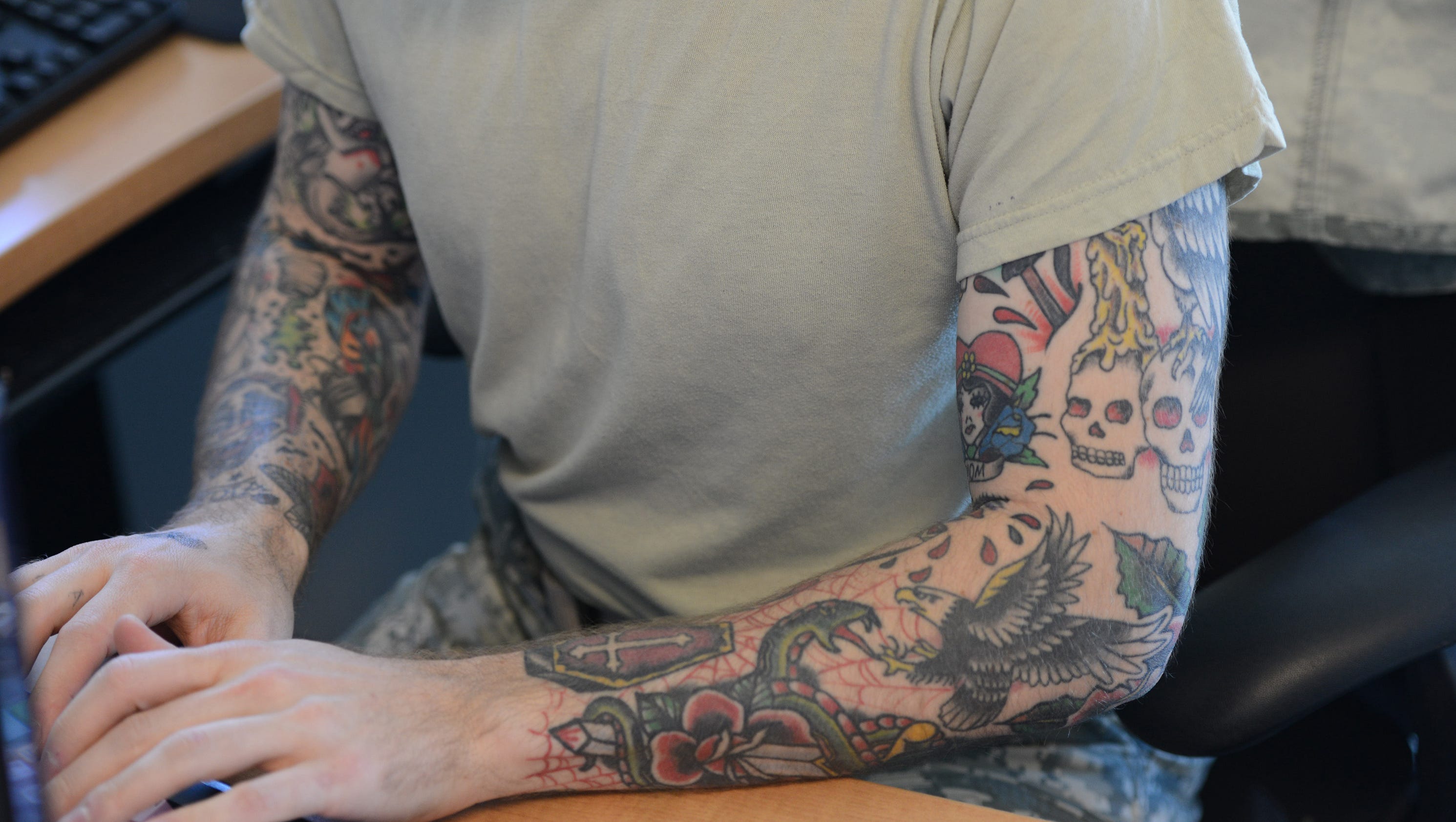 Army may ease tattoo policy