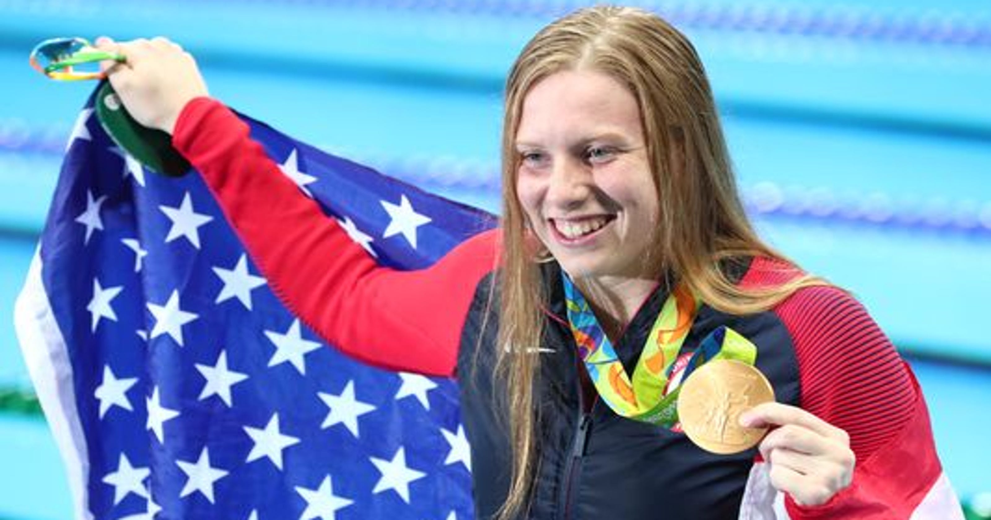 Evansville's Lilly King wins relay gold medal