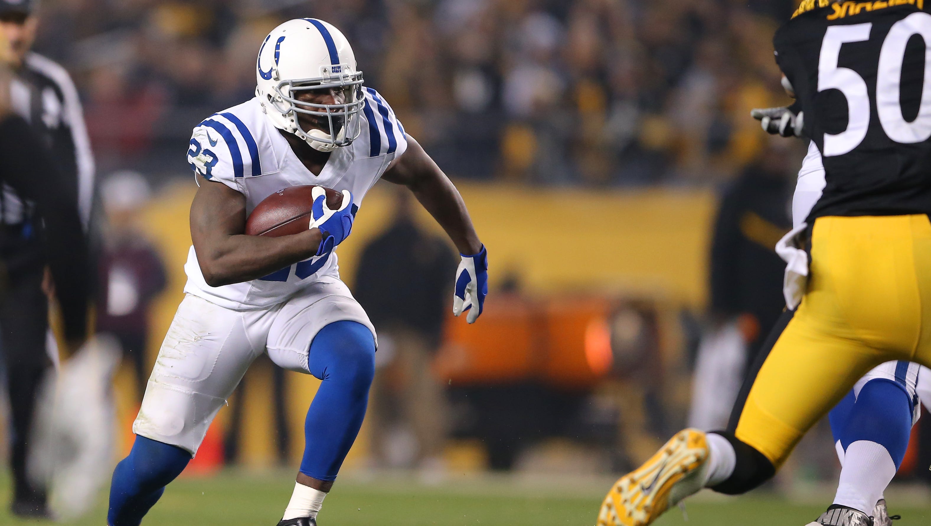 2015 NFL IND コルツ 23番 RB フランク・ゴア 支給 ジャージ