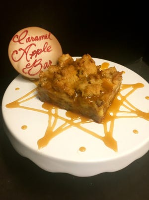 These caramel apple bars are served at The Gingerbread House in Muskego.