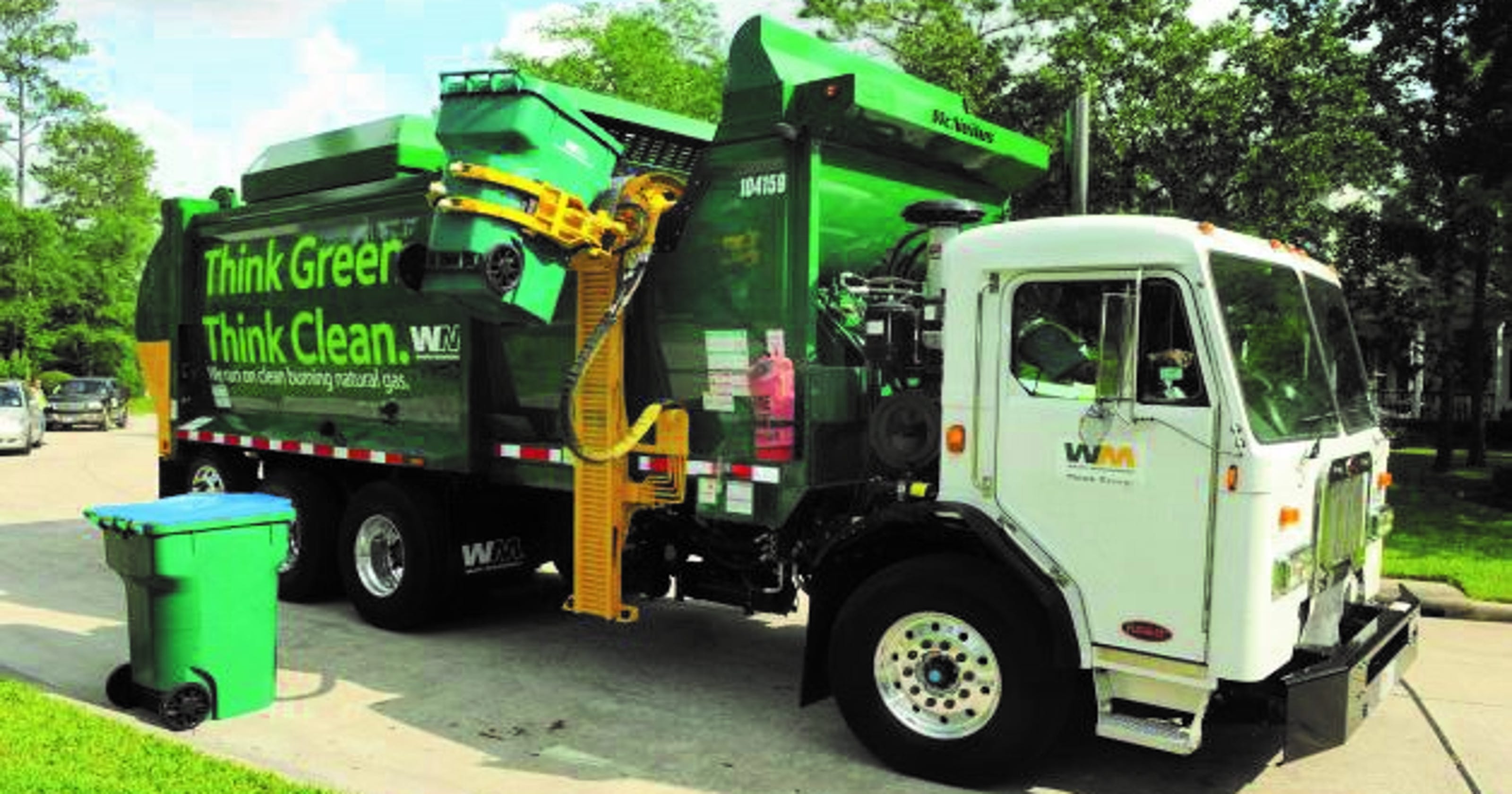 Who's to blame for blowing trash on garbage pickup days?